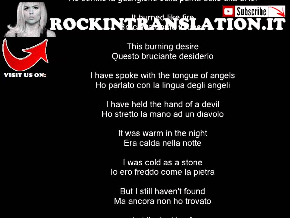 I Am What I Am Traduzione I Still Haven't Found What I'm Looking For - U2 con testo e traduzione