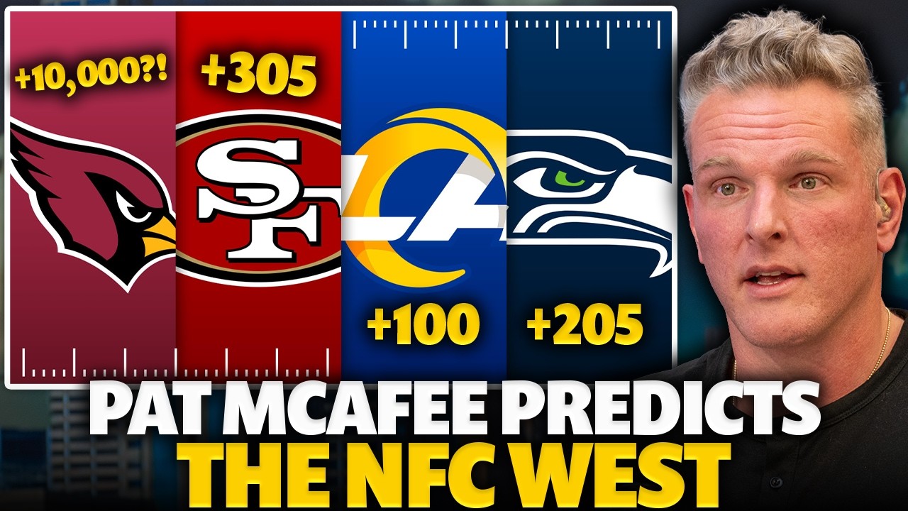 Who Is Going To Win The NFC West? | The Pat McAfee Predicts