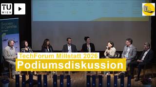 TechForum Millstatt 2026 | Podiumsdiskussion der Vizerektor_innen