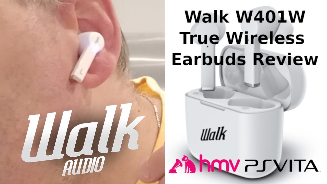 Walk Audio True Wireless Earbuds W401 Review. HMV. PS Vita. YouTube