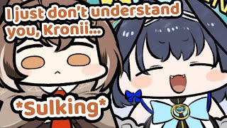 Mumei Tried Really Hard To Understand Kroniihololive En Osekkai Va Nanashi Mumei X Ouro Kronii