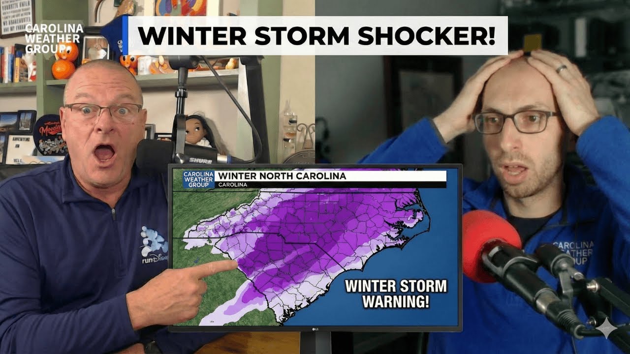 Winter Storm Warning: "Last Call" Snow Forecast for NC & SC - YouTube