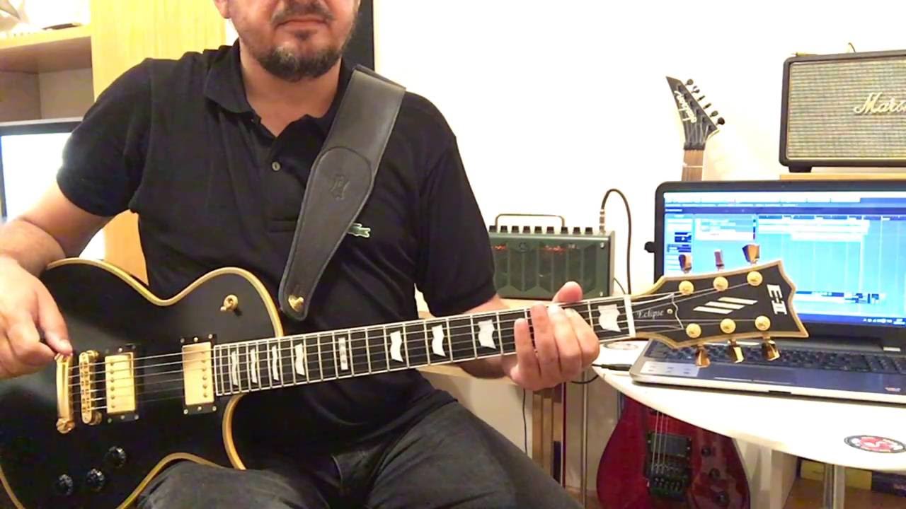 Muse - Psycho (Guitar Cover) pentagram acri