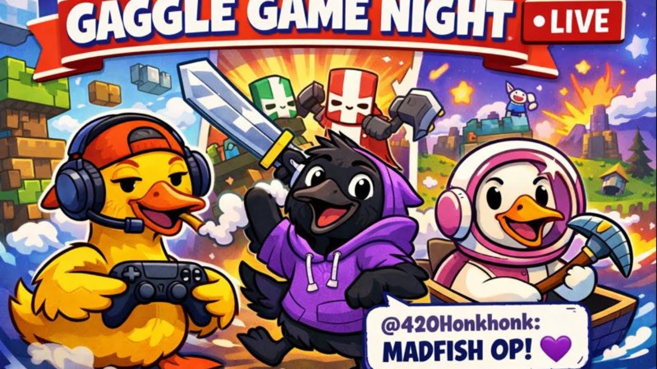 🔴G@G Fam Fun LIVE! - Madfish Magpie, Cosmic Rowboat, and Damach Smash ...
