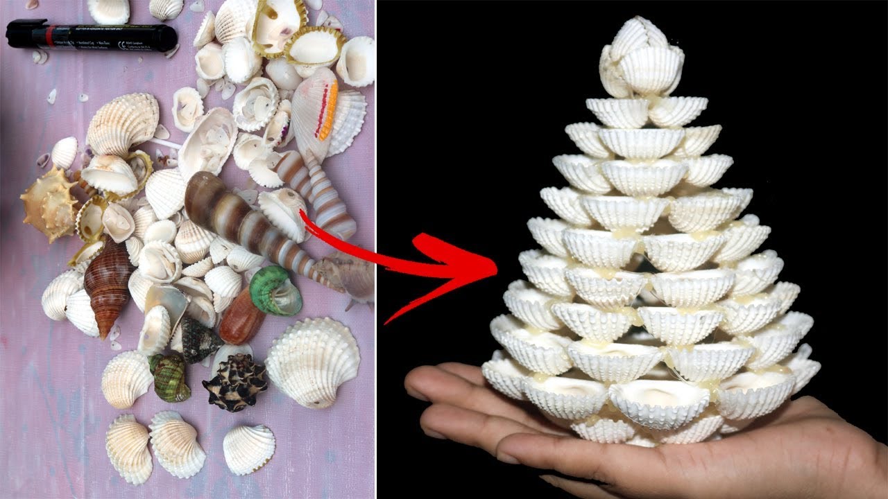 Easy DIY seashell home decor ideas || ঝিনুক দিয়ে সুন্দর আইডিয়া।