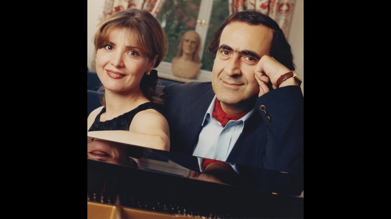 Michel Sogny et Elisso Bolkvadze Récital Liszt piano à 4 mains en
