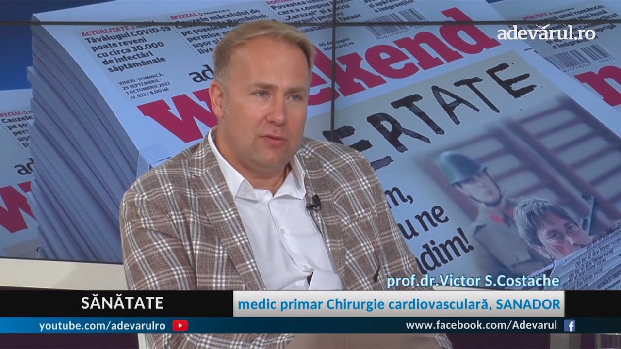 Totul pentru sănătatea inimii – Prof. Dr. Victor Costache | Spitalul Clinic SANADOR