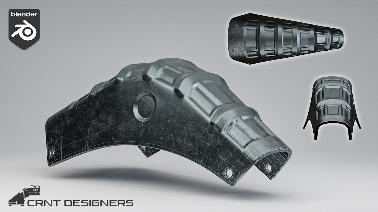 NH31 _ how to model this hard surface design _ blender modeling - YouTube