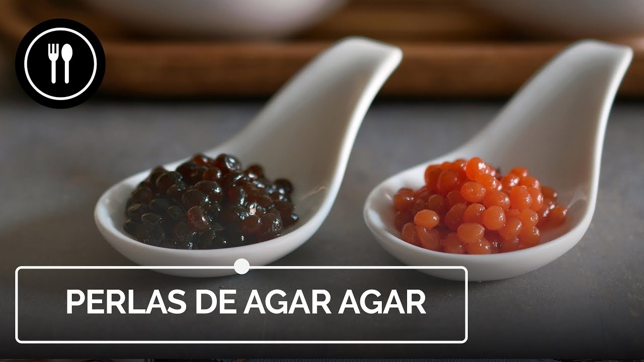 Receta de FALSO CAVIAR CON AGAR AGAR Directo al Paladar YouTube