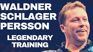 Legendary Training WaldnerSchlagerPersson @ ITTF Legends Tour 2016 Table Tennis