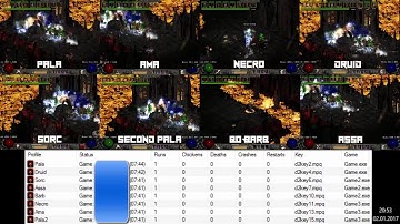 Diablo II - Lord of Destruction | Kolbot 1.14d | 8 Character Botting | Europe Hardcore Ladder