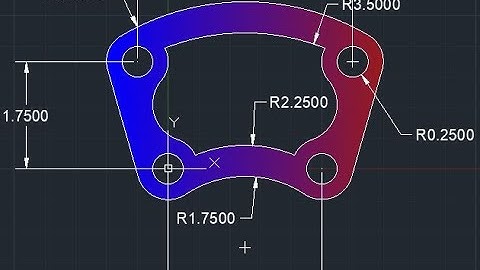 AutoCAD 2d modeling. How to use OFFSET command for making concentric circles.