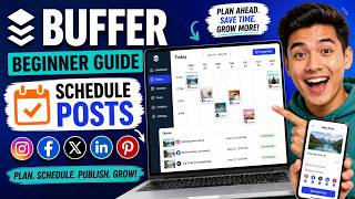 How to use Buffer for Social Media Scheduling - Beginner Guide