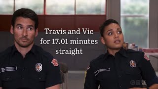 Station 19: Travis & Vic without context