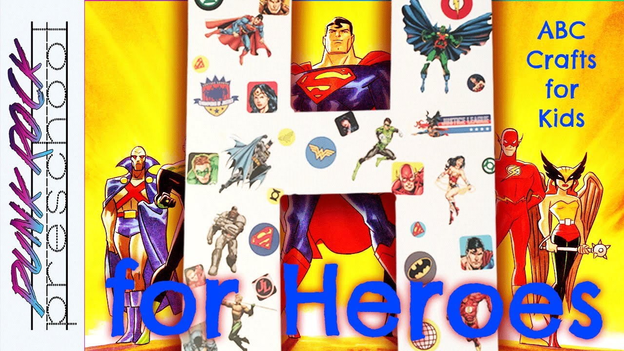 Letter H for Heroes | Fun Preschool Crafts for Kids | Best Preschool Activities for Kids