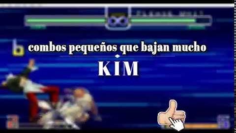 combo fácil kim / KOF 2002