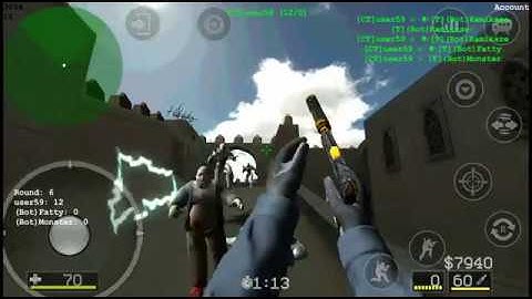CS Portable mod CS:GO Android Gameplay.