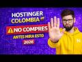 Hostinger Colombia 2026 ⚠️Antes de Comprar Debes Saber Esto🤔Económico pero es Bueno?