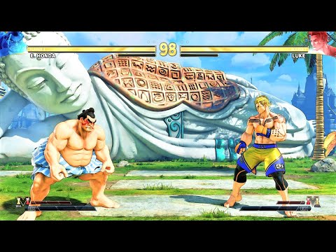 E Honda vs Luke (Hardest AI) - Street Fighter V
