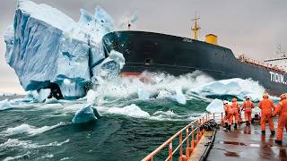 Ships in the Ice: Snowstorms and Giant Waves