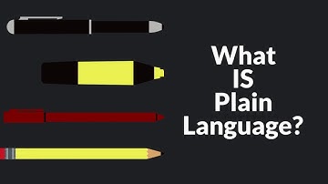 Editors Canada presents: What is Plain Language? (with audio narration)