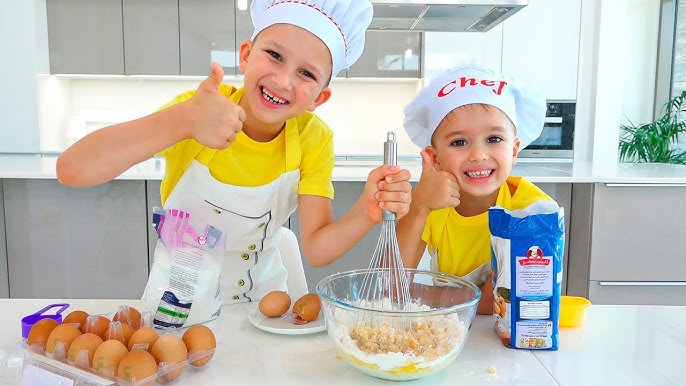 🍲 cocina con clan 🍲 4 - Aprender a cocinar para niños 
