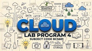 BCS601 – Cloud Computing Lab 4 | Deploying Web Application using AWS Elastic Beanstalk