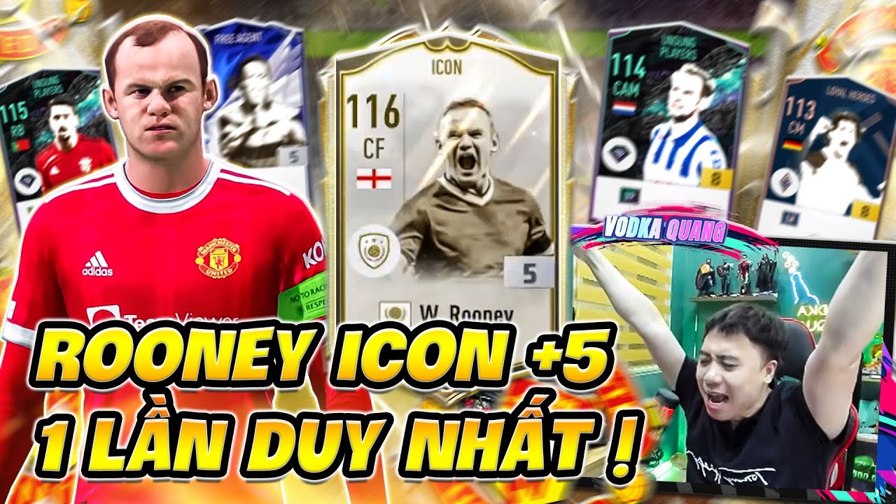 Vodka Chiến | Thương vụ Bạc Tỷ FIFA và quyết chinh phục Rooney ICON +5 1 lần sau Persie và cái kết?