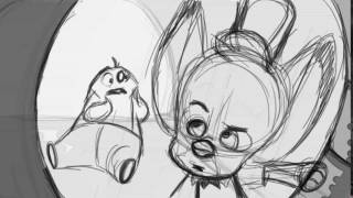 rough 2D animation