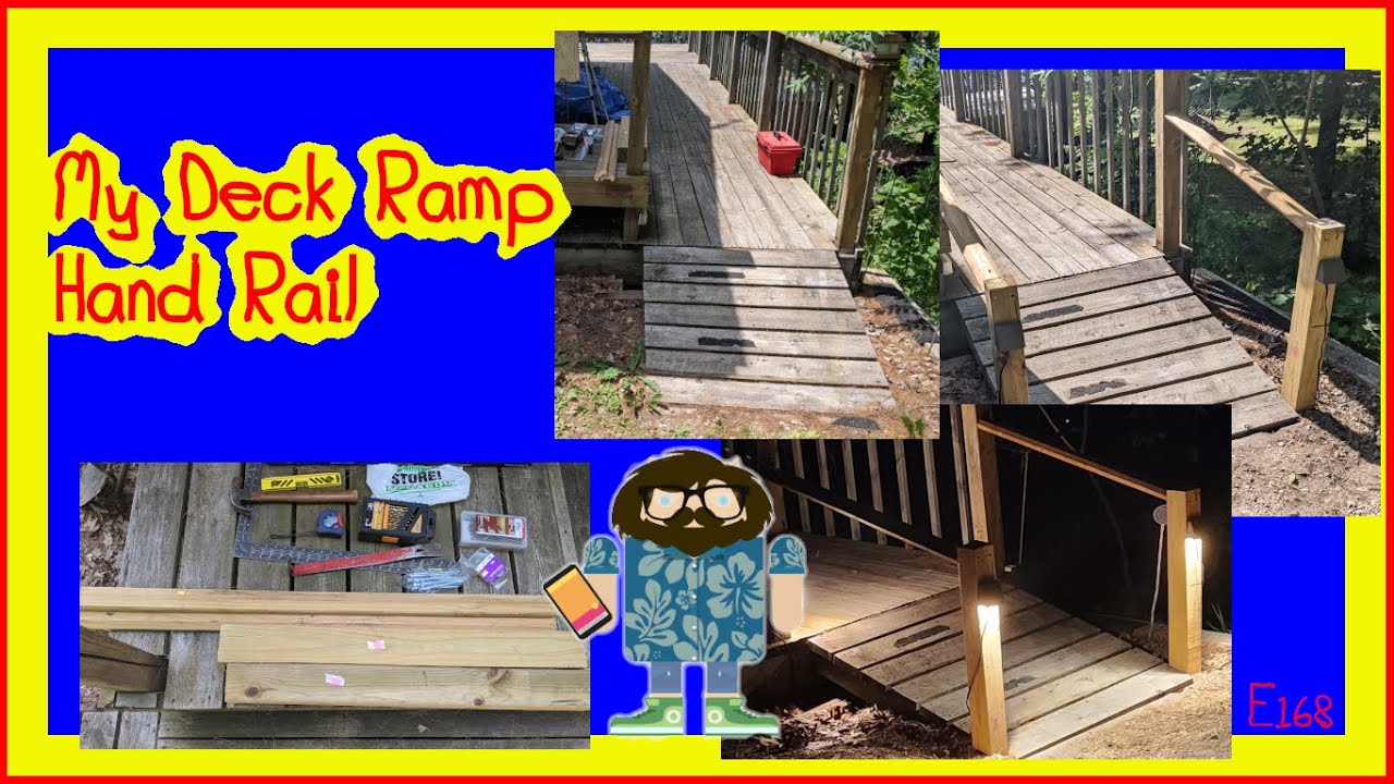 My Deck Ramp Hand Rail - YouTube