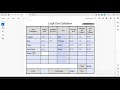 Craft Fair Calculator - Hershey's Nuggets Treats - Calculate the Cost of Craft Fair Items