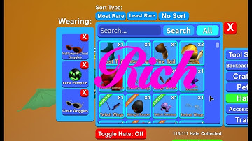 Inventory [ Mining Simulator ] ( Roblox )