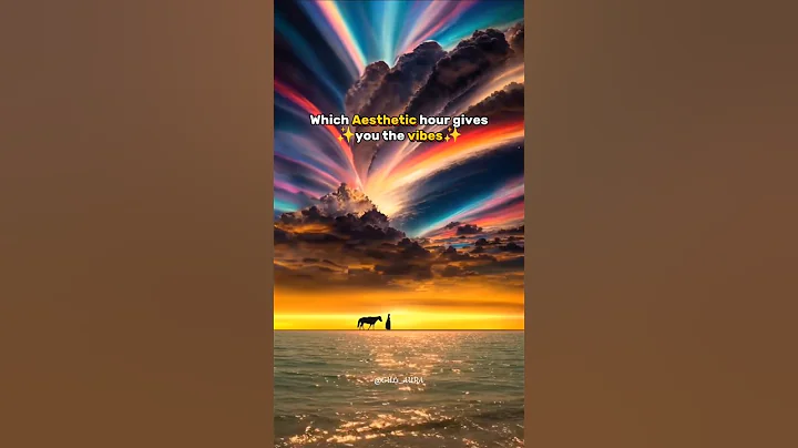 Which aesthetic hour gives you the vibes?#vibes #aesthetic #nostalgia #shorts