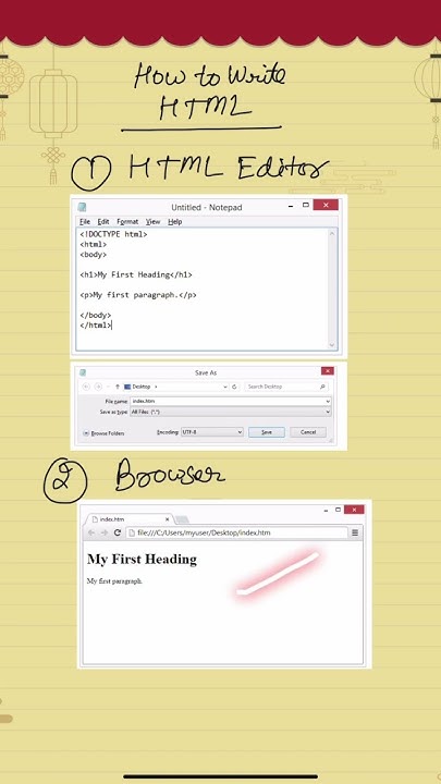How to write HTML | HTML Editor | Browser - YouTube