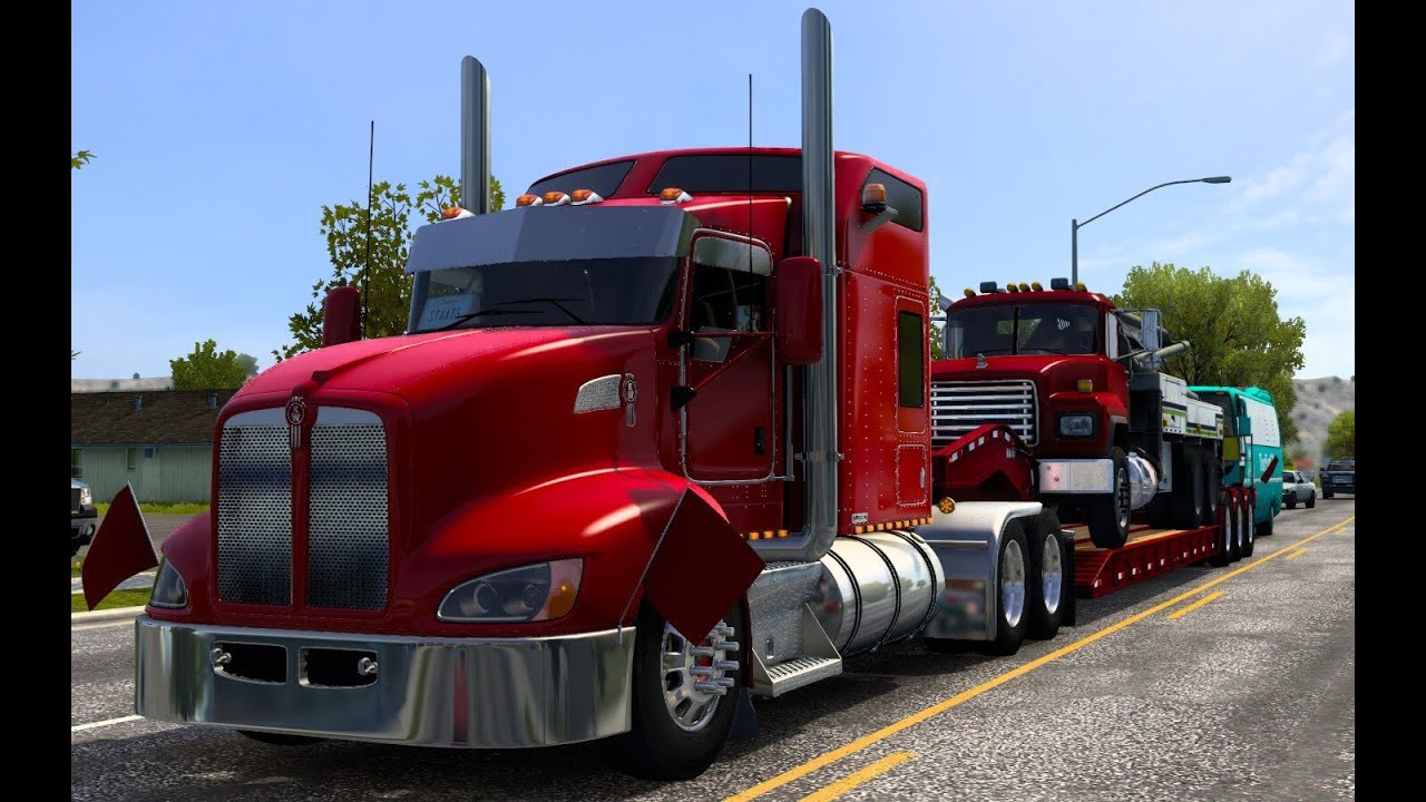 🚛💨 Kenworth T660 Lowboy Trucking Vernal (UT) to Ogden (UT) American