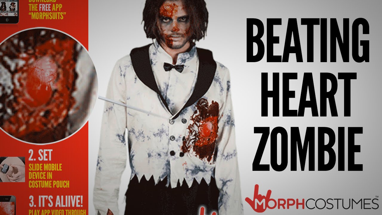 dress shoes Morph Costumes - Beating Heart Zombie (Male)