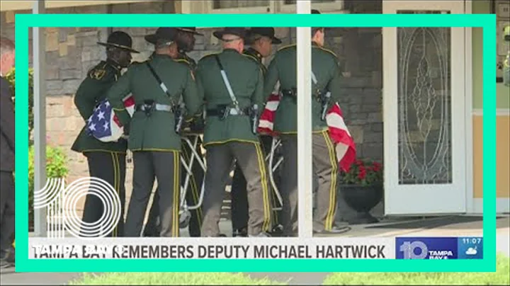 Bay area remembers Deputy Michael Hartwick during procession to Tarpon Springs funeral home