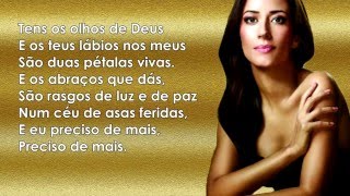 Ana Moura - Tens Os Olhos De Deus (Letra) chords