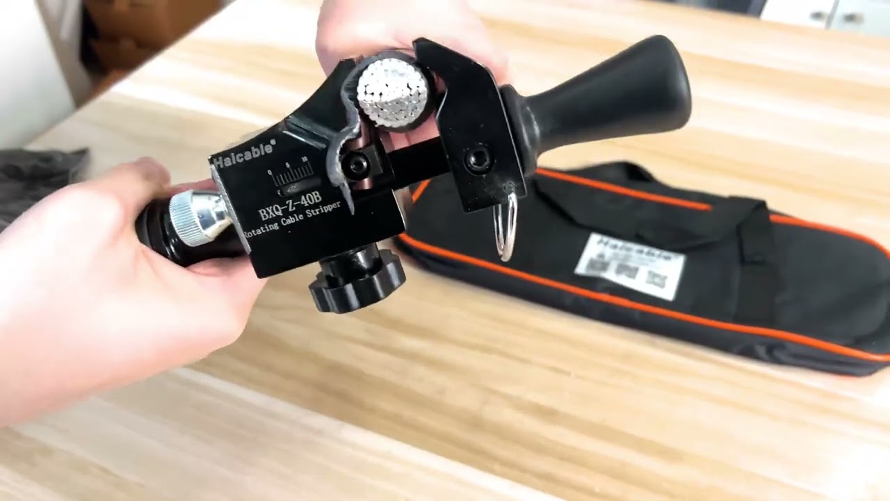 BXQ-Z-40B Handheld Wire Striper with Plier - YouTube