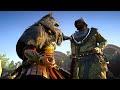 Assassin's Creed Valhalla - Wolf Predator Explosive Combat & Unique Stealth Kills