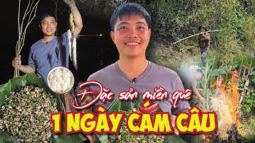 Cắm câu và món cá nướng trui giã sóc