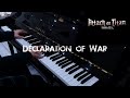 Attack on Titan Season 4 OST | Declaration of War x Tybur's Speech (Piano Cover)