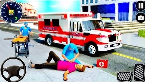 Ambulance Robot City Rescue Simulator 3D -Emergency Rescue Van Driver -Android gameplay #gameplay ​