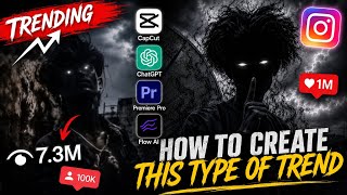 HOW TO CREATE THIS TYPE OF TREND | SEE ALL PROCESS WITH AI PROMPT. screenshot 5