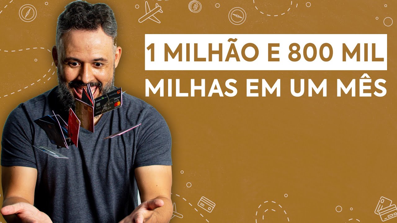 1 MILHÃO E 800 MIL MILHAS EM UM MÊS PARA FAZER RENDA EXTRA!