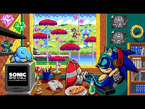 🦔 📻 🔴 Sonic & Chill Radio [24/7] - Remixes and lofi beats to work, study, sleep or game to
