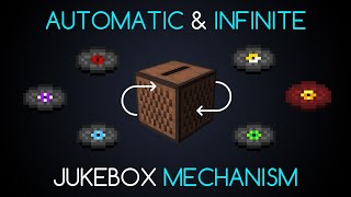 Redstone Automatic Jukebox | Minecraft Java | No Command Blocks | (Almost) No Mods