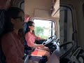 Young Female​ Truck Drivers in China,They Work Hard with Their' Husbands.