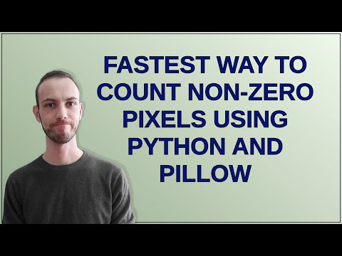 Codereview: Fastest way to count non-zero pixels using Python and Pillow