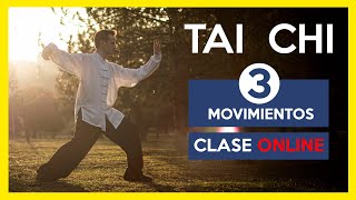 3⃣ movimientos FÁCILES paso a paso  CLASE TAICHI ONLINE #07